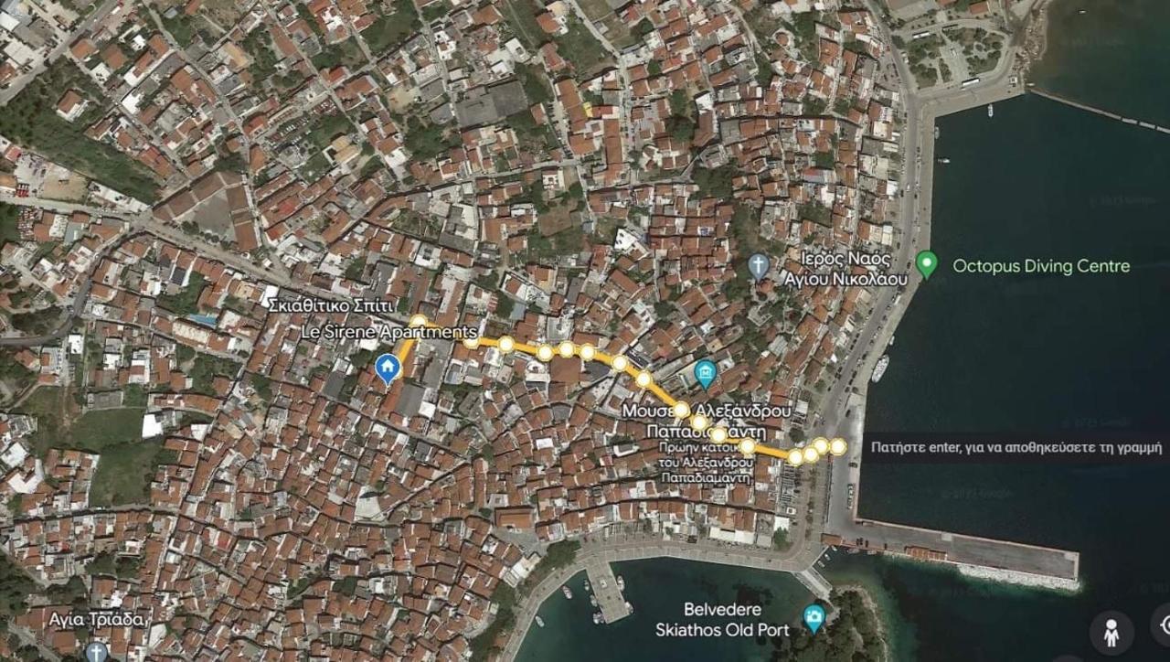 Le Sirene Apartments İskados Dış mekan fotoğraf